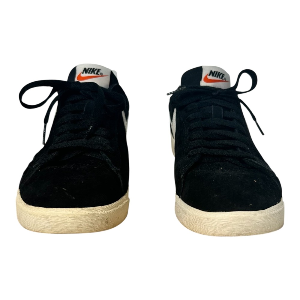 Nike Blazer Low SD Black Suede White Swoosh Women's Shoes Size 8.5‎ AV9373-001 - Picture 2 of 9